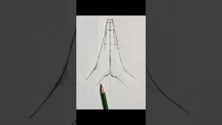Praying Hands Drawing Easy Way. Suscribe.