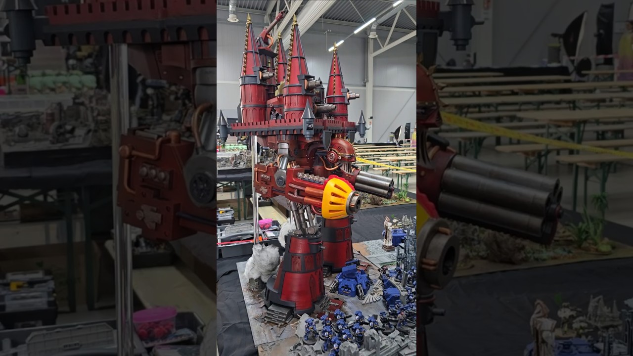 Imperator Titan vs. Eldar Titanen