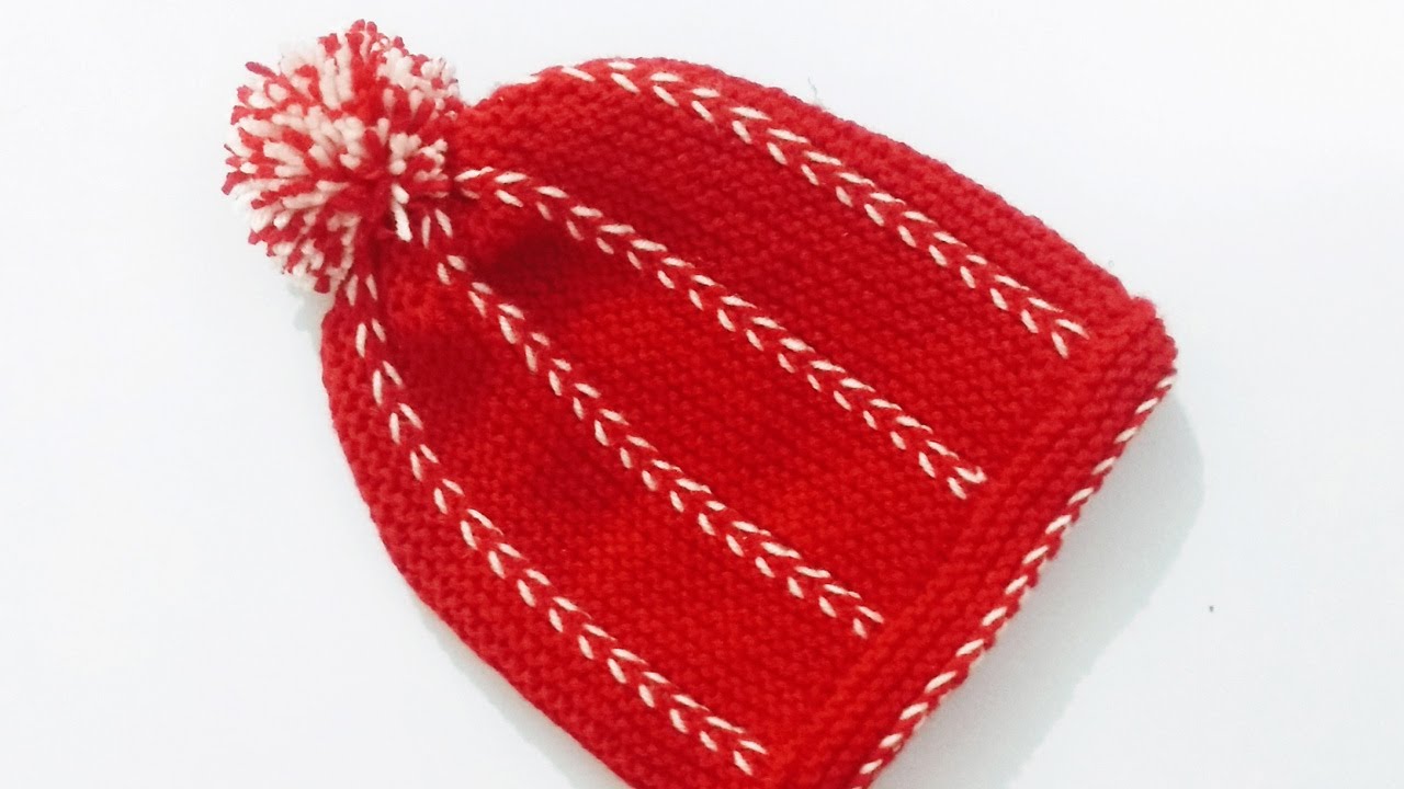 red baby cap