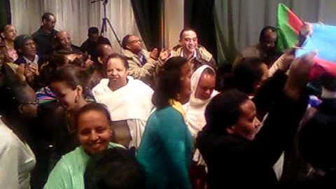 Eritreans in Oslo meeting with Ambassader Girma Asmerom