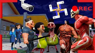 Yuta Mio Panik Cctv Merekam An Menyerang Keluarga Hammod Habibi Sakura School Simulator