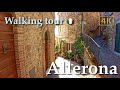 Allerona (Umbria), Italy【Walking Tour】History in Subtitles - 4K