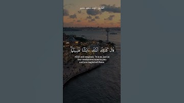 سورة طه | قرآن كريم حالات واتس اب دينية 💛