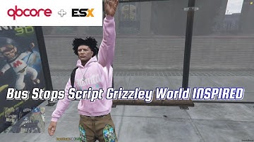 [FIVEM] Flake Bus Stops (Grizzley World WL Inspired) [ESX/QBCore]