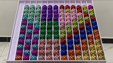 Easy game sorting colorball puzzle