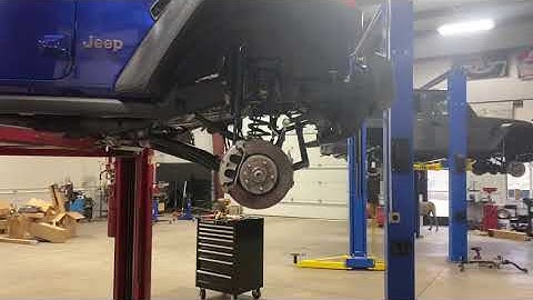 Rock Jock Anti Rock VS Factory electric sway bar disconnect Jeep JL