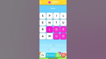 Wordbrain 2 Spring Challenge Day 8 Answers | Cheats For Wordbrain 2