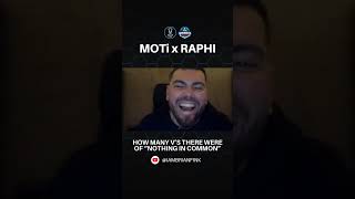 MOTi x RAPHI | How many v’s there were of their #1 “Nothing In Common” #AD30 #shorts #edm