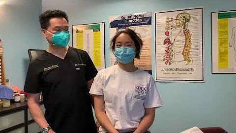 College Student Getting Adjustment By Dr John Huang.