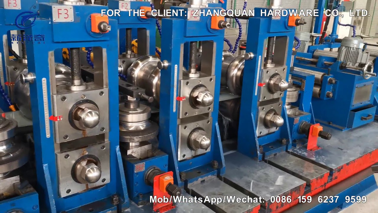 Automobile tube mill, pipe mill, ERW tube mill, High strength steel