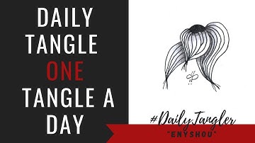 Daily Tangle - Pattern -  Enyshou  |How to draw...| #DailyTangler
