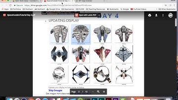 App Design 1: App Inventor (Space Invaders Version 4: Ship Updates)