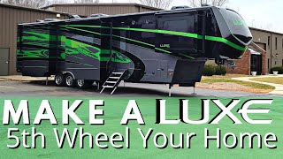 Make a Luxe 5th Wheel Your Home  Full Time Fifth Wheel Life