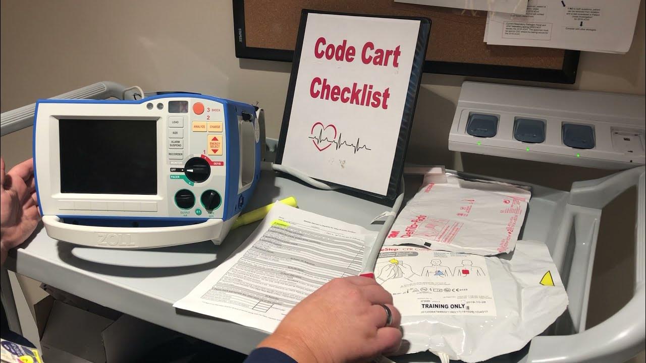 Weekly Defibrillator Checklist YouTube