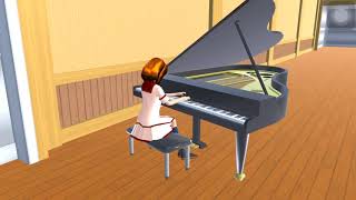 Fuzuka Playing Piano?? || #SAKURASCHOOLSIMULATOR screenshot 4