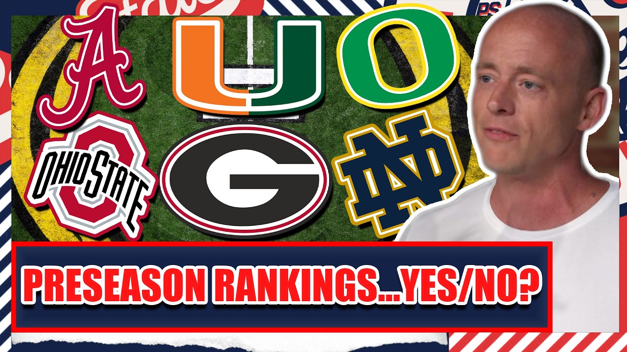 Should Preseason Rankings Disappear? - Josh Pate's College Football Show