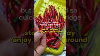 The Best Way To Preserve Thai Chili Pepper Ever No More Waste Of Money Everyone Should Do It