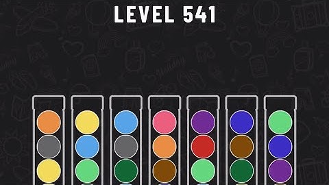 Ball Sort Puzzle Level 541 #ballsortpuzzle #ballsortpuzzlegameplay #puzzlegame #mobilegames