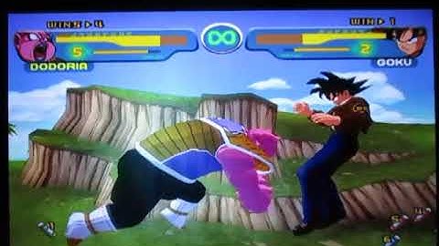 Dragon Ball Z Budokai(Gamecube)-Dodoria vs Goku II