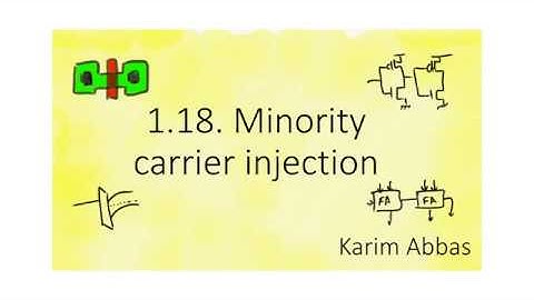 1.18. Minority carrier injection