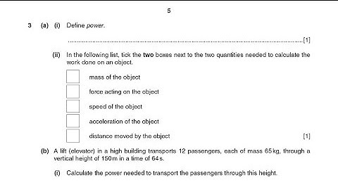 2015 Nov P3 V2 Q03 (IGCSE Physics CIE 0625)
