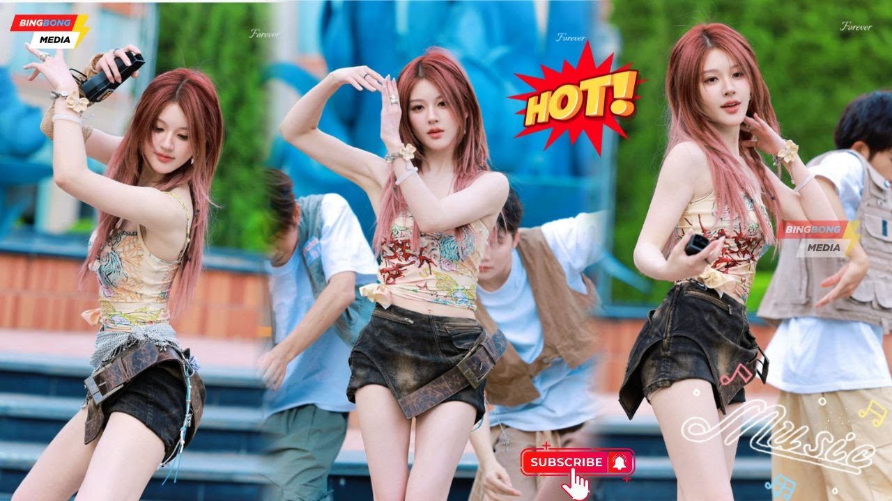 Чжао Луси зажигает сцену еще до начала фестиваля!