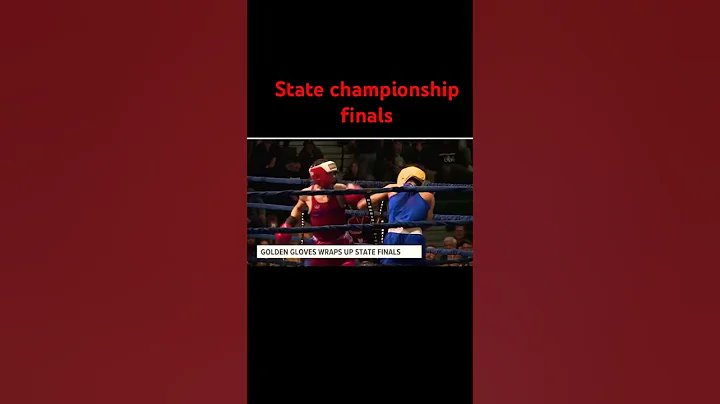 Golden Glove State Finals