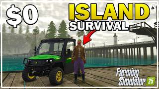 Surviving 365 Days On A POPULATED ISLAND!