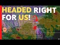 Trapped by Tropical Storm Cristobal! | Full Time RV Living in Hurricane Season
