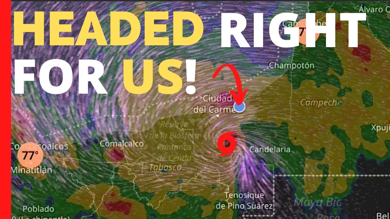 Trapped by Tropical Storm Cristobal! | Full Time RV Living in Hurricane Season