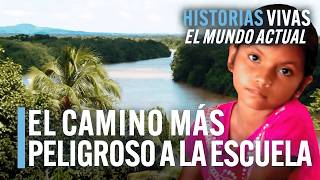 Río, selva y serpientes: la peligrosa travesía hacia la escuela en Nicaragua | Documental HD |