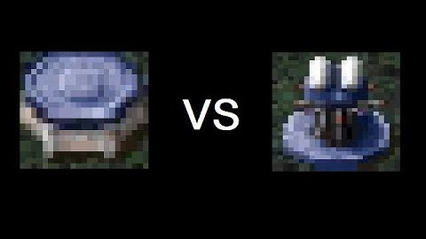 C&C Red Alert 1: Pillbox VS Flame Tower