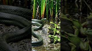 Nakli Raja ka sach saamne aa gaya! 😲 | Funny Moral Story” #aivideo #moralstory #frog #snake #funny