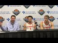 Brad Brownell, Chase Hunter, Hunter Tyson discuss Clemson basketball’s rout of Richmond
