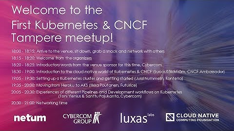 Kubernetes & CNCF Tampere meetup 17.1.2019