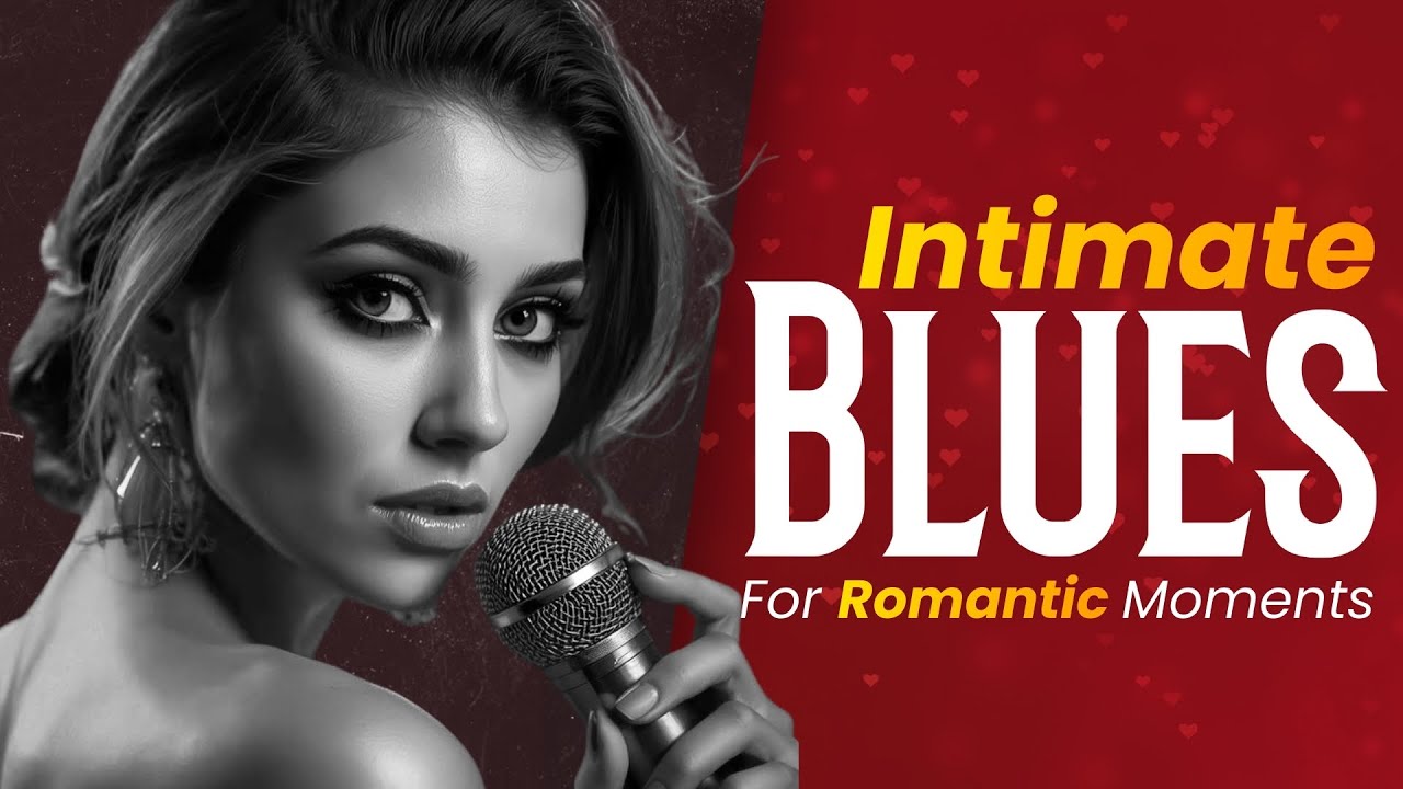 🔴 LIVE Intimate Blues Night – Romantic Slow Guitar for Couples in Love