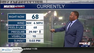 KNOE Tuesday Evening Forecast with Chief Meteorologist Marcus Walter