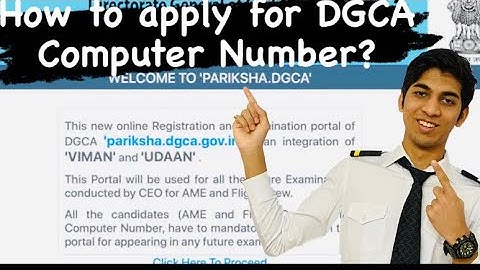 HOW TO APPLY DGCA COMPUTER NUMBER ? | What is a Computer Number? | Trust Me I am a Pilot