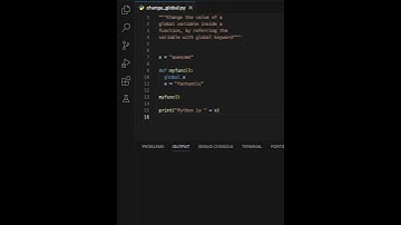 Python Global Variables 2 #learn #code #learning #python #variablesinpython #learntocode2024 #global