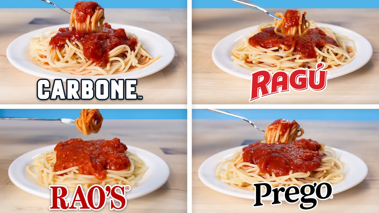 Pro Chefs Blind Taste Test Every Pasta Sauce | The Taste Panel | Epicurious