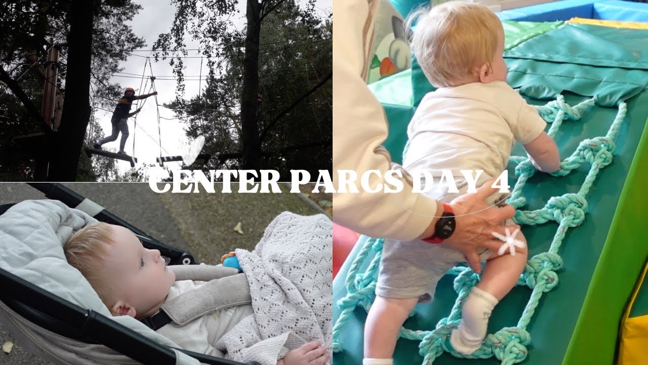 CENTER PARCS DAY 4 ZIPLINE & BOWLING DAILY VLOG YouTube
