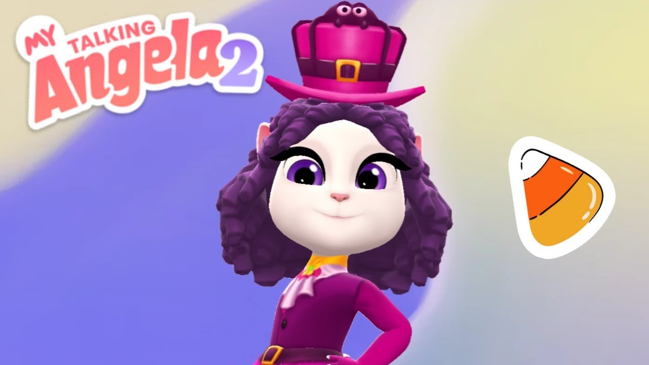 My Talking Angela 2 New Halloween 🎃 Update Gameplay Episode 2 YouTube