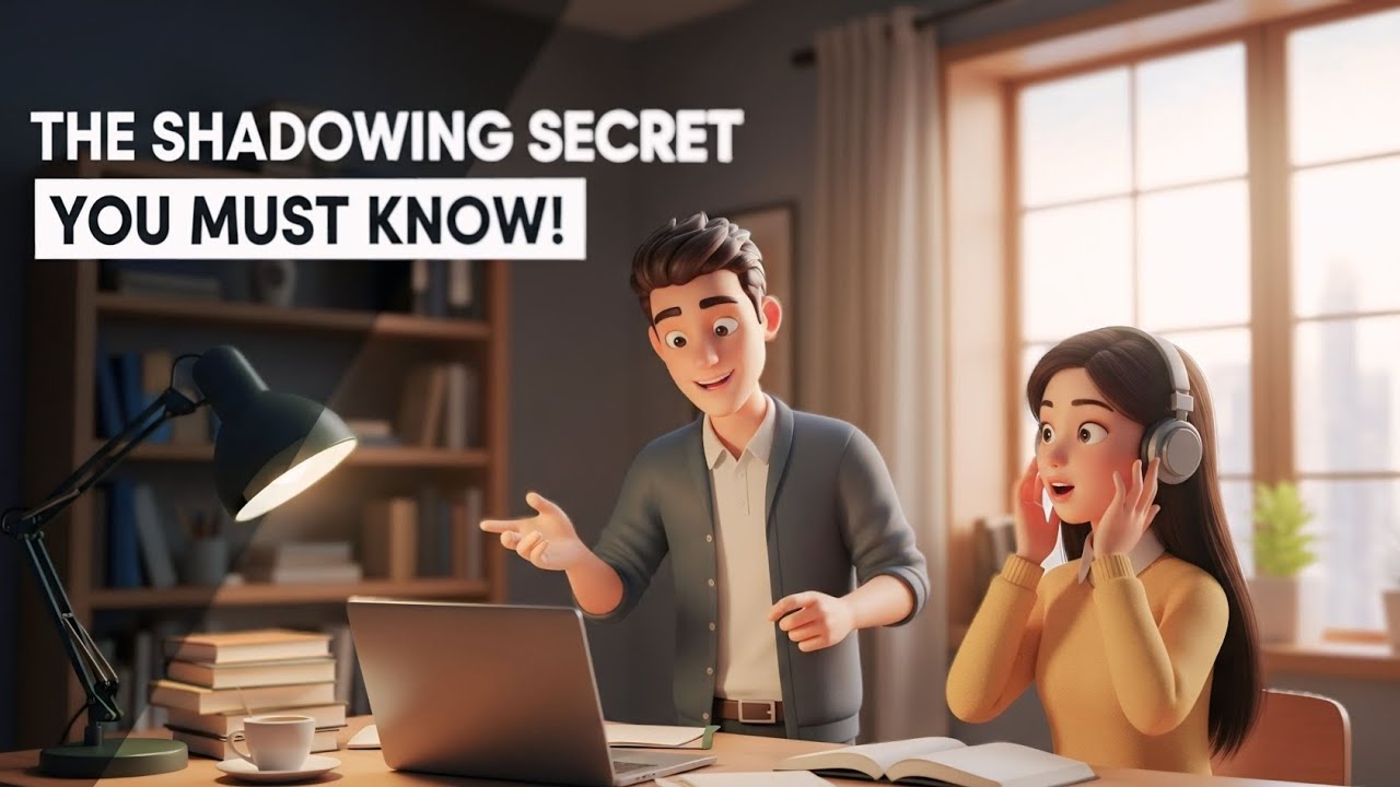 👉 The Secret Trick to Speak English Like a Native FAST | Shadowing ...