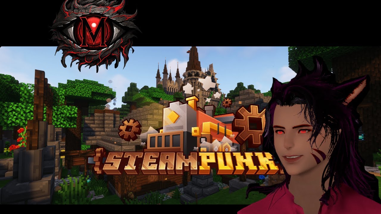 【Steampunk LPS】- Steam Engine, 4000 IRON/hour, Crushing wheels Minecraft 1.20.1 Modpack