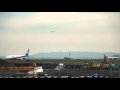 途切れない飛行機の着陸・飛行機がいっぱい・羽田空港・つばさ公園