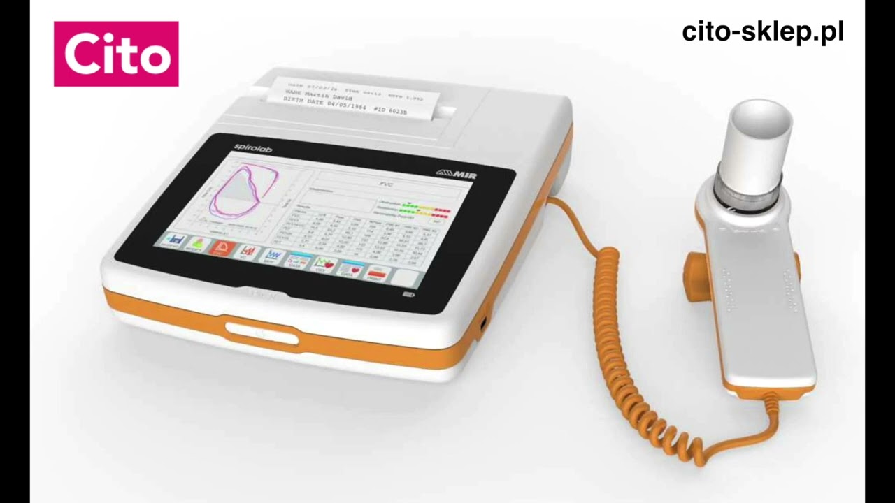 Spirometr Spirolab NEW Prezentacja