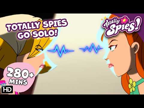 The Spies GO SOLO: Riskiest Solo Missions! - Season 1-6 ✨ FULL Episode Compilation 🌸 Totally Spies!
