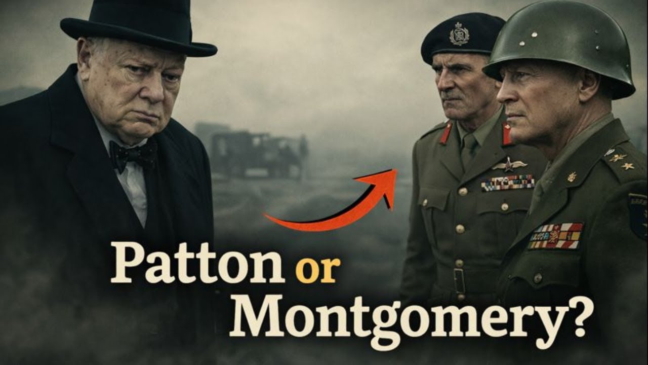 The Decision Churchill Was Forced to Make After Patton Beat Montgomery