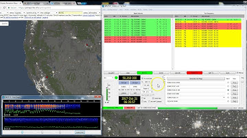MSK144 QSO with KJ6KO on 6 Meters