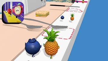 Veggie Run 3D - Gameplay (Android, iOS) All Levels VR3D1GP1